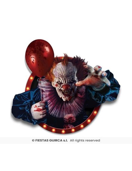 DECO. ADHESIVO PAYASO PARED 70X80 CMS