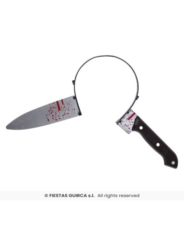 Diadema cuchillo 35 cm