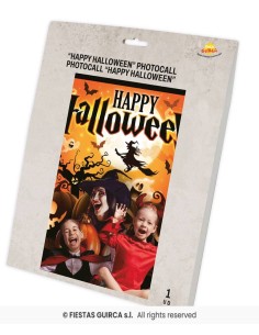 PHOTOCALL PARTY HAPPY HALLOWEEN TELA 220 2