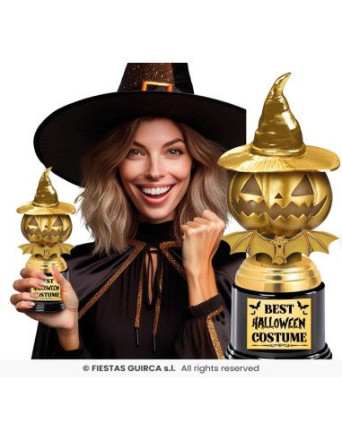 PREMIO MEJOR DISFRAZ (CALABAZA), 22 CMS