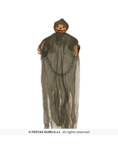 COLGANTE FANTASMA CALABAZA 98 CMS. 2