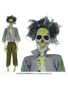 COLGANTE ESQUELETO ZOMBIE 45 CMS