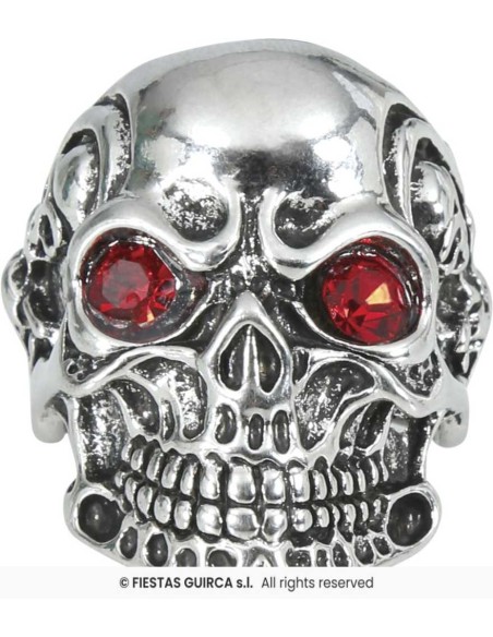 ANILLO CALAVERA METAL