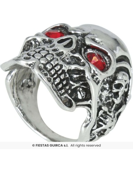 ANILLO CALAVERA METAL