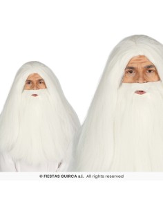 PELUCA Y BARBA EN CAJA