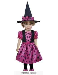 DISFRAZ BRUJA STAR 2-3 Años