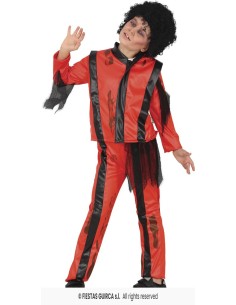 DISFRAZ MICHAEL JACKSON ZOMBIE 5-6 AÑOS