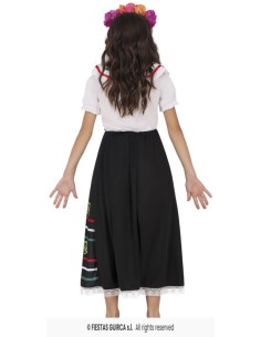 DISFRAZ CALAVERA CATRINA 5-6  AÑOS 2