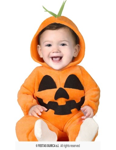 DISFRAZ CALABAZA PUMPKIN 12-18 Meses