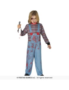 Disfraz possessed doll 3-4   años chucky