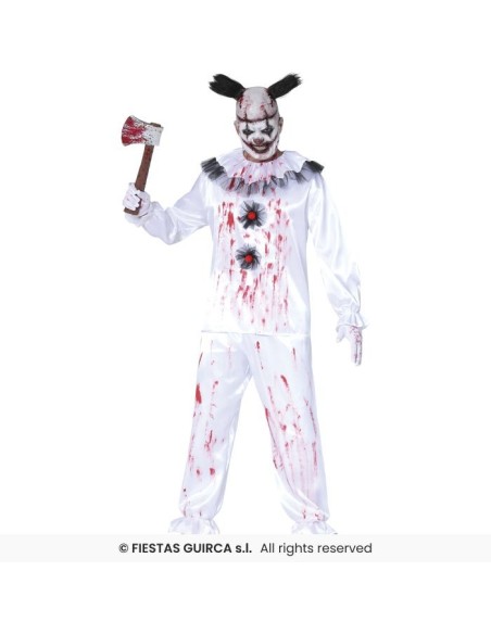 DISFRAZ PAYASO ASESINO GHOST CLOWN (L)