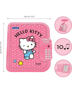 Diario secreto electr. hello kitty 2