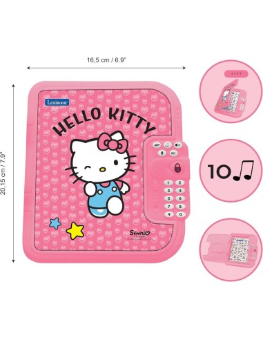 Diario secreto electr. hello kitty
