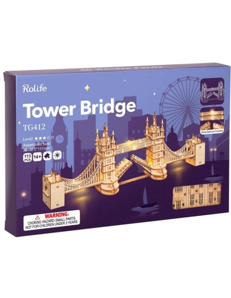 Robotime Tower Bridge Maqueta de Madera