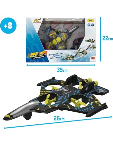 Radio Control Avión Jet Xtreme Harrier