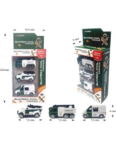 Set miniaturas vehículos Guardia Civil T 2