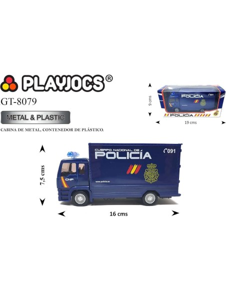  CAMIÓN POLICÍA NACIONAL vehículo para n