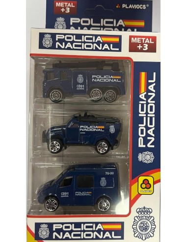 Set de vehículos Policía Nacional