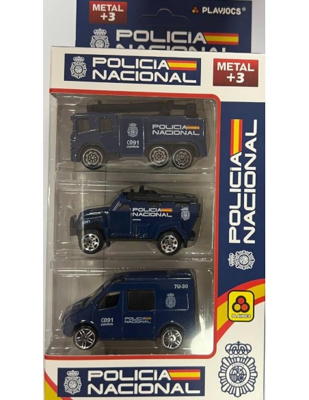 Set de vehículos Policía Nacional