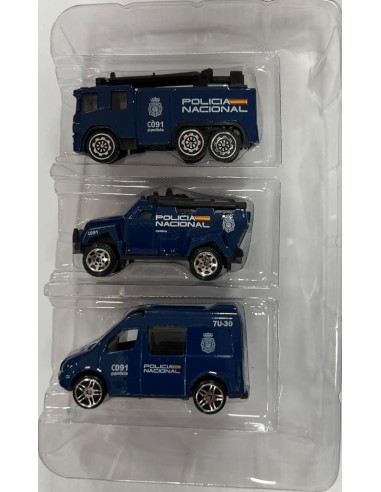 Set de vehículos Policía Nacional