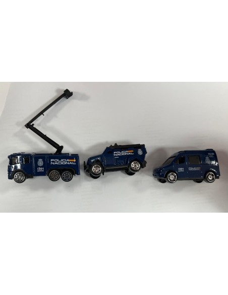 Set de vehículos Policía Nacional
