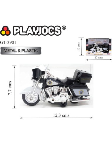Moto Policía Americana 