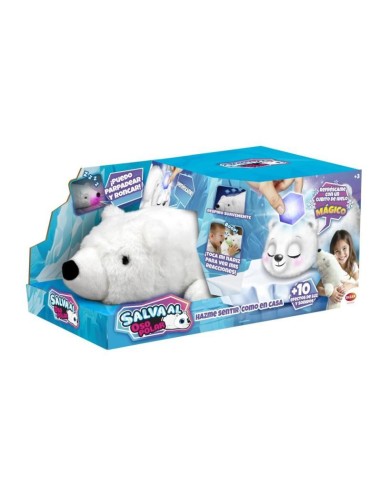 Salva al Oso Polar Peluche Interactivo