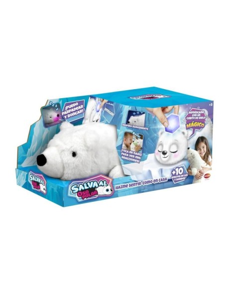 Salva al Oso Polar Peluche Interactivo