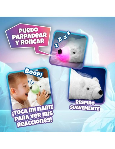 Salva al Oso Polar Peluche Interactivo