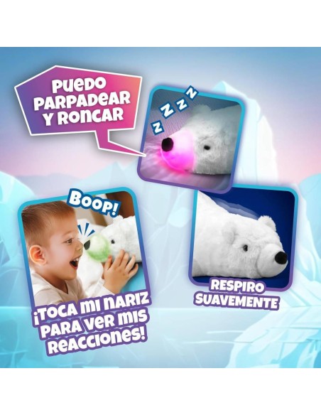 Salva al Oso Polar Peluche Interactivo