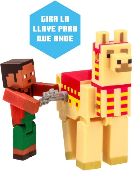 Minecraft Figura Y Animal Con Movimiento