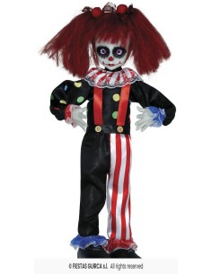 Colgante payasita terror 40 cms
