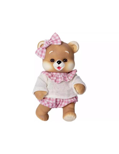 Muñeca Oso de 25 cm con Jersey Beige