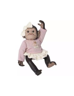 Muñeca Mono Reborn de 35 cm con Jersey R 2