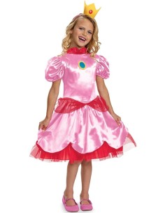 Disfraz princesa Peach 7-8 años