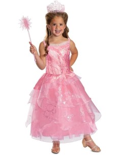 Disfraz Princesa Glinda Wicked 4-6 años