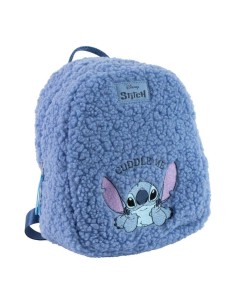 Mochila Casual Moda Borreguillo Stitch
