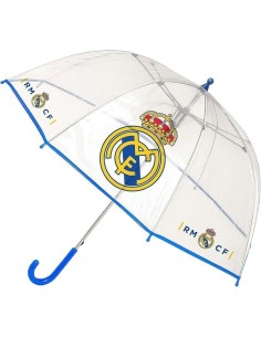 PARAGUAS MANUAL POE BURBUJA REAL MADRID 2