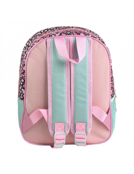 Mochila Infantil 3D Hello Kitty Rosa