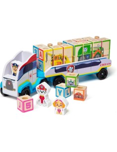Paw Patrol Camión de Bloques ABC de Made