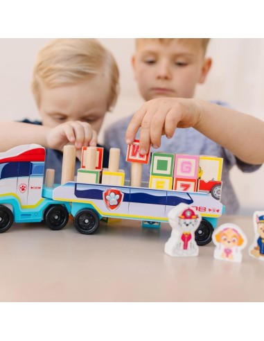 Paw Patrol Camión de Bloques ABC de Made