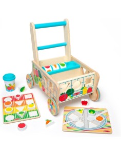 Carrito de la Compra de Madera