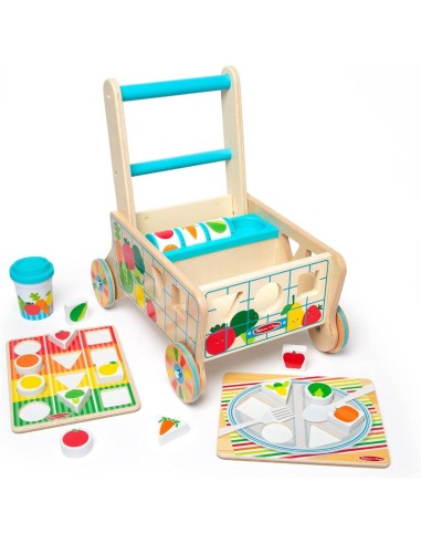 Carrito de la Compra de Madera