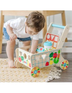 Carrito de la Compra de Madera 2