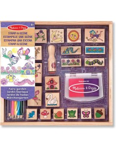  Juego de Sellos de Jardín de Hadas, Sel
