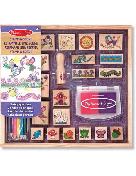  Juego de Sellos de Jardín de Hadas, Sel