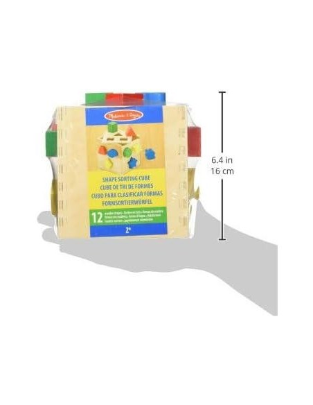 Cubo para Clasificar Formas, Juguete Edu
