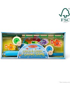 Juego De Pesca De Madera para Capturar Y