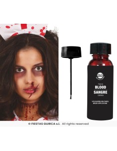 Bote sangre densa con pincel, 60 ml