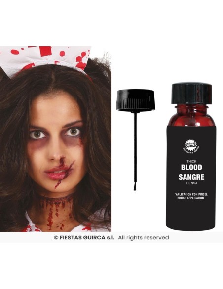 Bote sangre densa con pincel, 60 ml
